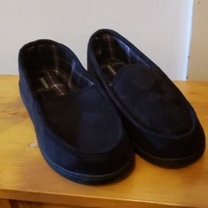 Mens Dockers Black Slippers
